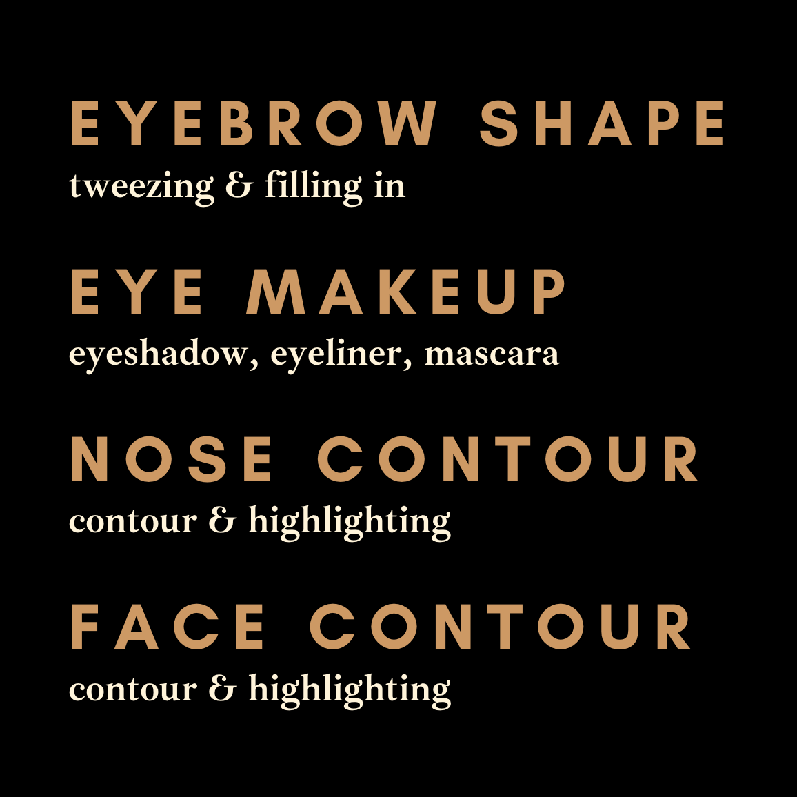 Individual Feature Makeup Map (with Video Explanation)