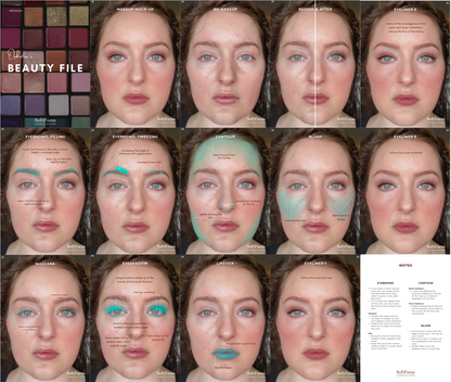 Full Face Makeup Map (with Consultation Calls)